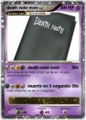 death note mon