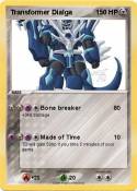 Transformer Dialga Transformer