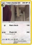 Toilet checker