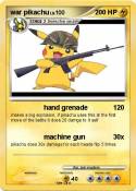 war pikachu