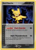 Evil Pikachu Evil Pikachu