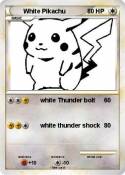 White Pikachu