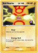 Evil Pikachu LV