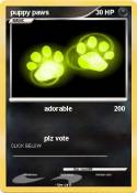 puppy paws
