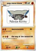 ninja meow meow