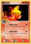 flame kitty