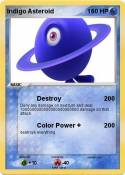 Indigo Asteroid Indigo Asteroid