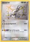 arceus lvX