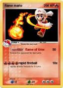 flame mario