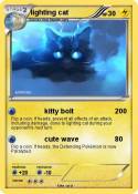 lighting cat