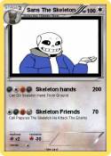 Sans The Skeleton Sans The