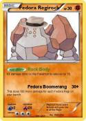 Fedora Regirock