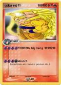 goku ssj 11 100