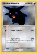 Shadow Pikachu