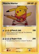Pikachu Warrior