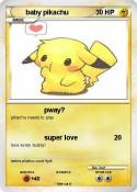 baby pikachu
