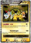 Pikachu team