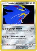 Temple's Solgaleo Temple's
