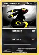 DARK UMBREON 1