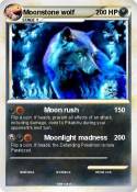 Moonstone wolf