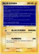 BLUE SCREEN