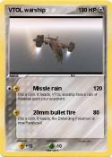 VTOL warship
