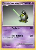 Penguin Yoda Penguin Yoda