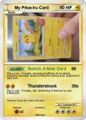My Pikachu Card