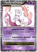Mew and Mewtwo