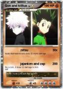 Gon and killlua Gon and killlua