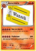 Wunschkarte