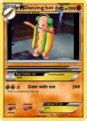 Dancing hot dog