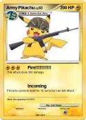 Army Pikachu