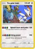 The galar team