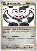 Mr. Utterly Cow