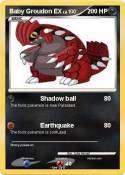 Baby Groudon EX