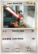 Laser Sword Cat