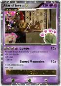 Altar of love Altar of love