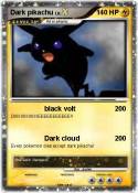 Dark pikachu