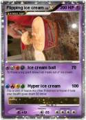 Flipping ice