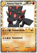 Shadow Pikatchu Shadow Pikatchu