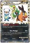 Starter trio