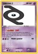 Unknown Z