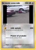 He needs some