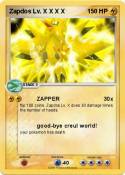 Zapdos Lv. X X