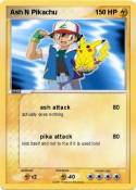 Ash N Pikachu