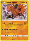 Galarian zapdos