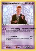 Never gonna