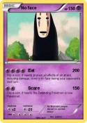 No face