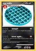 blue waffle